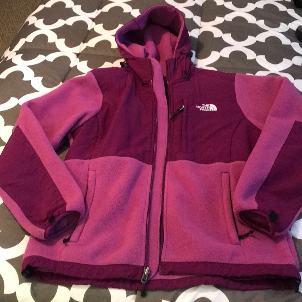 North Face hooded jacket